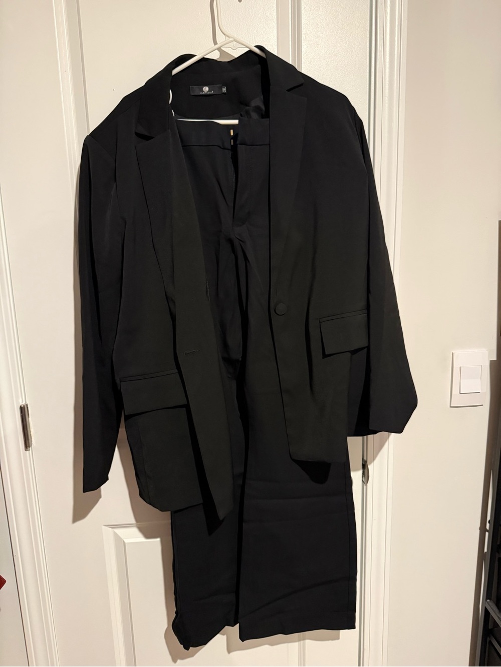 Old Navy Black Women's Pant Suit Blazer and Trousers